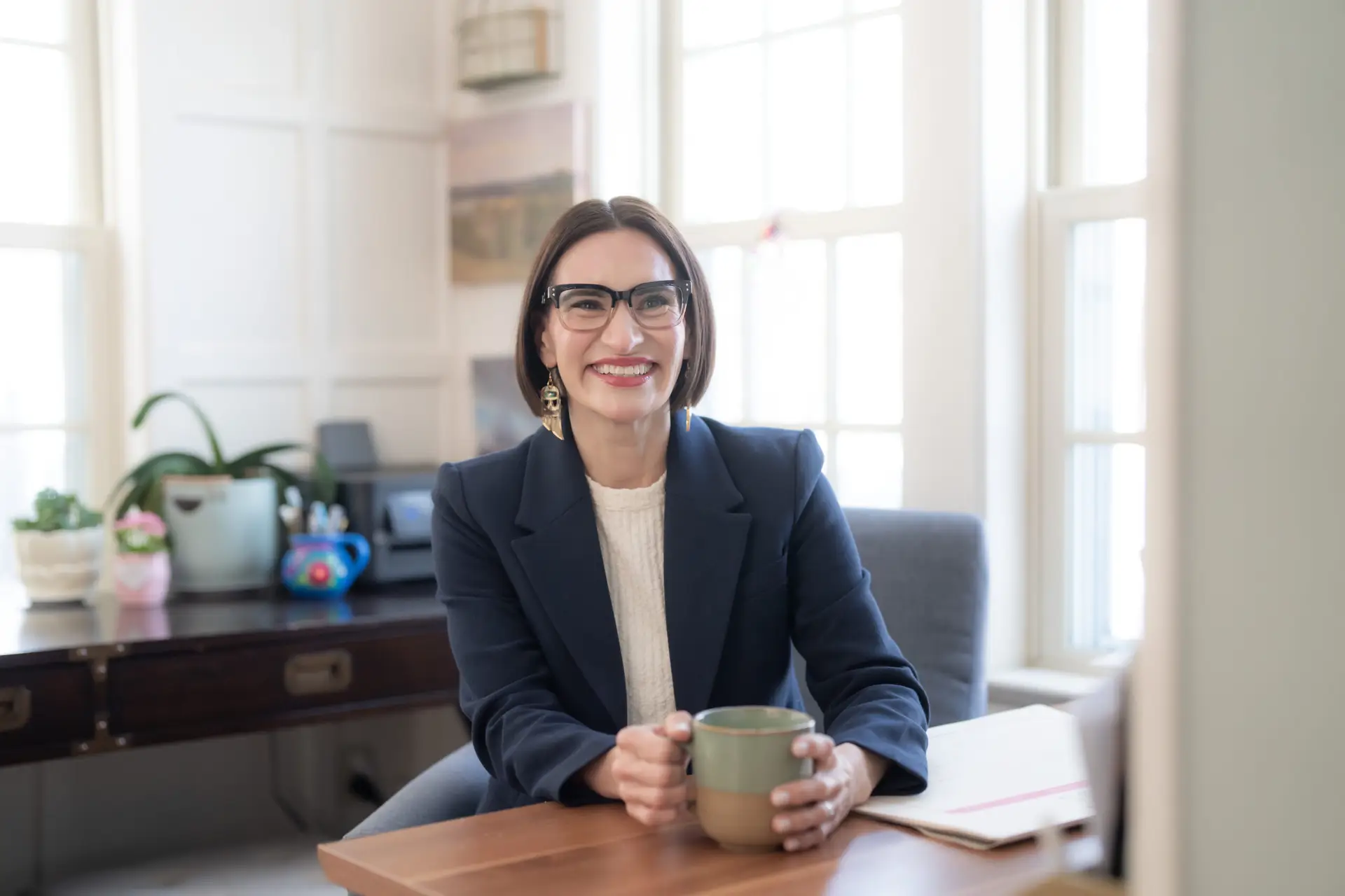 Portrait of Peggy Flanagan