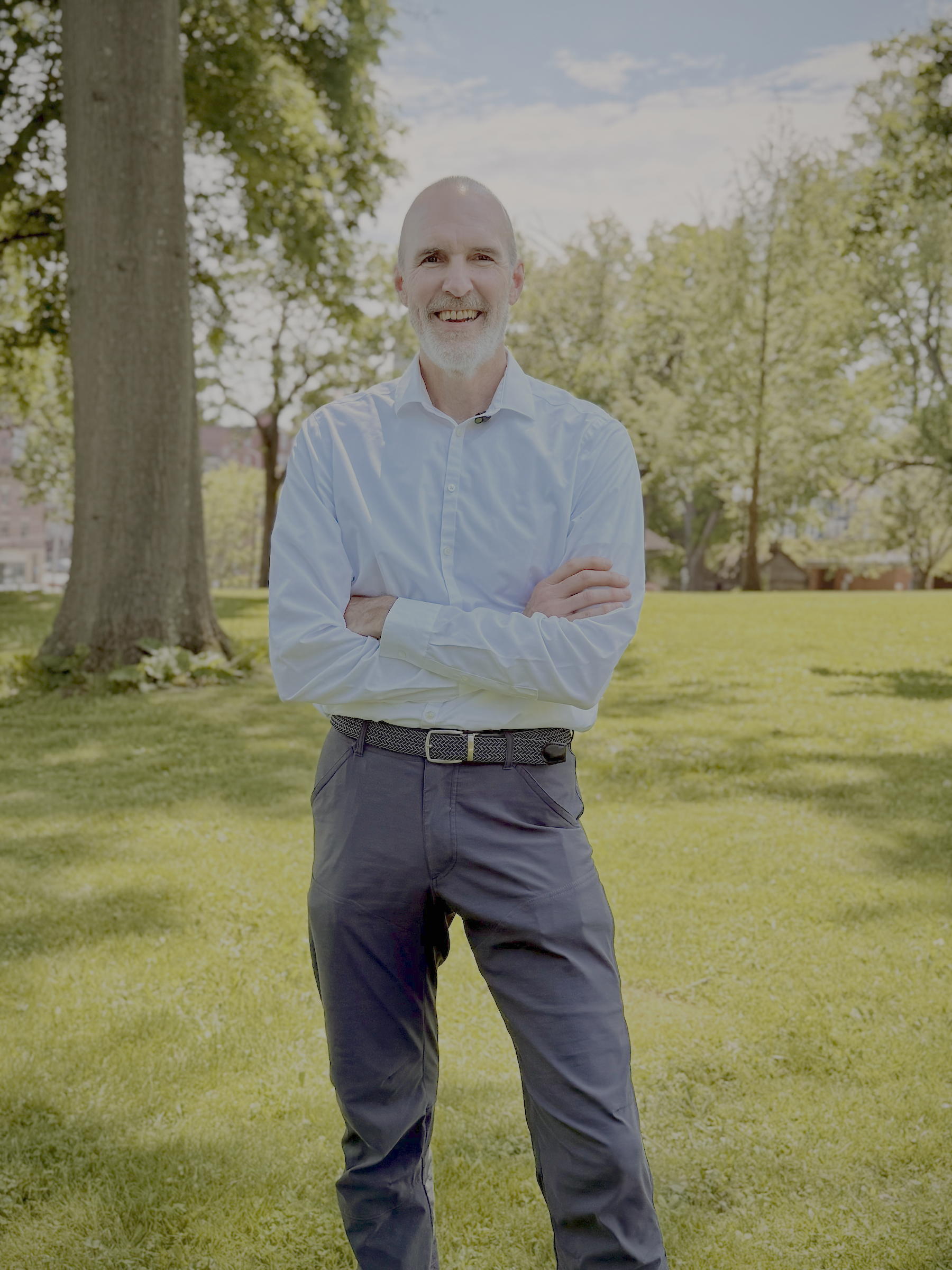 Portrait of Alan Bradstock